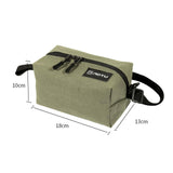 Maxbell Outdoor Camping Tissue Box, Canvas Hanging Tissue Storage Bag for Travel
