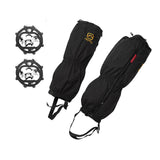 Maxbell Leg Crampons Snow Grips Legging Guard for Outdoor Sports Hunting