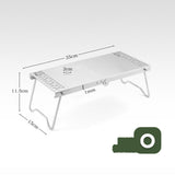 Maxbell Outdoor Camping Folding Table Gas Stand Foldable Multi Purpose