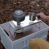 Maxbell Outdoor Camping Folding Table Gas Stand Foldable Multi Purpose