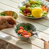 Maxbell 500ml Camping Bowl Outdoor Cookware with Foldable Handle for Hiking Beach