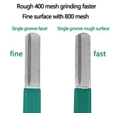 Maxbell Fishing Hook Sharpening Tool Keep Your Hooks Sharp Durable for Fishing Box Green