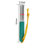 Maxbell Fishing Hook Sharpening Tool Keep Your Hooks Sharp Durable for Fishing Box Green