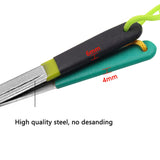 Maxbell Fishing Hook Sharpening Tool Keep Your Hooks Sharp Durable for Fishing Box Green
