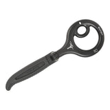 Maxbell 9 Descender Rigging Plate Abseiling Downhill Equipment for Caving Black