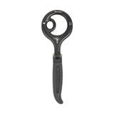 Maxbell 9 Descender Rigging Plate Abseiling Downhill Equipment for Caving Black