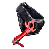 Maxbell Rotatable Arrow Caliper Bow Release Aid Wrist Strap Tools Red