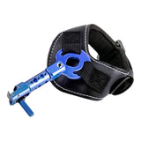 Maxbell Rotatable Arrow Caliper Bow Release Aid Wrist Strap Tools Blue
