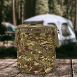 Maxbell Garden Waste Bag Flowers Leaf Basket Bin for Gardening Traveling Camping Medium Multi