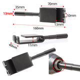 Maxbell Sturdy Ice Anchor Power Drill Adapter Practical for Drilling Nail Bracket