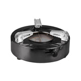 Maxbell Alcohol Furnace Stainless Steel Kitchen Equipment for BBQ Camping Black