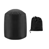 Maxbell Round Barbecue Grill Cover Foldable Weatherproof for Picnic Indoor Barbecue Small