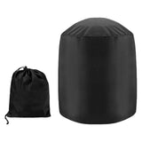 Maxbell Round Barbecue Grill Cover Foldable Weatherproof for Picnic Indoor Barbecue Small