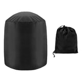 Maxbell Round Barbecue Grill Cover Foldable Weatherproof for Picnic Indoor Barbecue Small