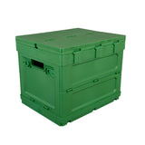 Maxbell Multifuncational Folding Storage Box Table Organizer Green