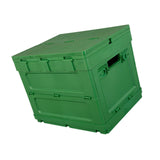Maxbell Multifuncational Folding Storage Box Table Organizer Green