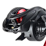 Maxbell High Speed Baitcasting Fishing Reel 6.3:1 Saltwater 8kg Max Drag left red