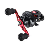 Maxbell High Speed Baitcasting Fishing Reel 6.3:1 Saltwater 8kg Max Drag Red Right Hand