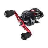 Maxbell High Speed Baitcasting Fishing Reel 6.3:1 Saltwater 8kg Max Drag Red Right Hand