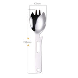 Maxbell Multifunctional Spork spoon Portable for Camping Backpacking Outdoor Spork