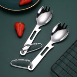 Maxbell Multifunctional Spork spoon Portable for Camping Backpacking Outdoor Spork