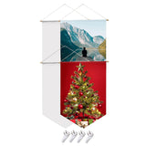 Maxbell 4Pcs Sublimation Blank Banner 18Inchx12inch Strong and Durable Accessories