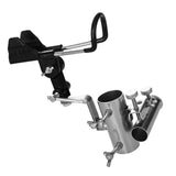 Maxbell Universal Fishing Rod Holder Tool Support Metal Adjustable for Outdoor with Stand Rack