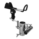 Maxbell Universal Fishing Rod Holder Tool Support Metal Adjustable for Outdoor with Stand Rack