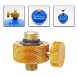 Maxbell Camping Furnace Adapter Convert Fuel Canister Conversion for Camping Picnic