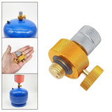 Maxbell Outdoor Gas Tank Adapter Camping Furnace Connector Fuel Tank Cooking BBQ