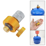 Maxbell Outdoor Gas Tank Adapter Camping Furnace Connector Fuel Tank Cooking BBQ