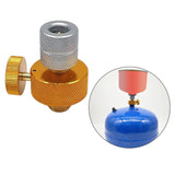 Maxbell Outdoor Gas Tank Adapter Camping Furnace Connector Fuel Tank Cooking BBQ