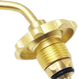Maxbell Gas Tank Refill Adapter Solid Brass Canister Accessories for Outdoor Picnic