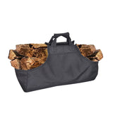 Maxbell Firewood Carrier Bag Reusable Comfortable Oxford Cloth Folding for Outdoor