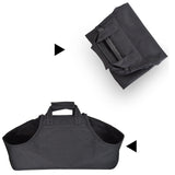 Maxbell Firewood Carrier Bag Reusable Comfortable Oxford Cloth Folding for Outdoor