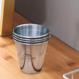 Maxbell Set of 4 Camping Mug Outdoor Reusable Pottery Mug Small 50ml coffee Tumbler