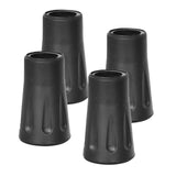 Maxbell 4x Walking Pole Tip Trekking Pole Tips Hiking Poles Rubber Tips for Camping