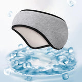 Maxbell Ear Warmers Headband Comfortable Winter Earmuffs for Women Riding Skiing Gray