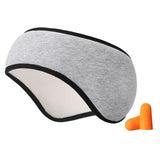 Maxbell Winter Ear Muffs Earlap Plush Headphones for Cycling Outdoors Women Men gray