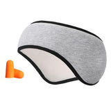 Maxbell Winter Ear Muffs Earlap Plush Headphones for Cycling Outdoors Women Men gray