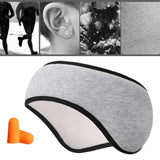 Maxbell Winter Ear Muffs Earlap Plush Headphones for Cycling Outdoors Women Men gray