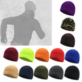 Maxbell Windproof Skull Hat Men Lightweight Winter Beanie for Basketball Hiking Violet