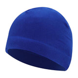 Maxbell Windproof Skull Hat Men Lightweight Winter Beanie for Basketball Hiking Blue