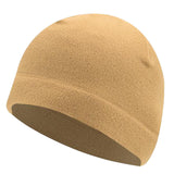 Maxbell Windproof Skull Hat Men Lightweight Winter Beanie for Basketball Hiking Khaki