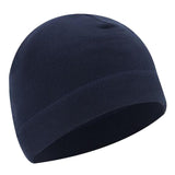 Maxbell Windproof Skull Hat Men Lightweight Winter Beanie for Basketball Hiking Navy Blue