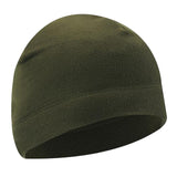 Maxbell Windproof Skull Hat Men Lightweight Winter Beanie for Basketball Hiking Dark Green