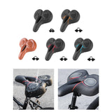 Maxbell Mountain Bike Seat Cushion Shock Absorbing for Cycling Parts Road Bikes Black