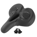 Maxbell Mountain Bike Seat Cushion Shock Absorbing for Cycling Parts Road Bikes Black