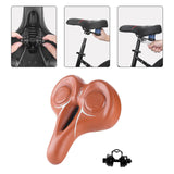 Maxbell Mountain Bike Seat Cushion Shock Absorbing for Cycling Parts Road Bikes Brown