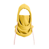 Maxbell Maxbell Balaclava Winter Hat Facial Neck Warmer for Snowboarding Ski Men Women Yellow